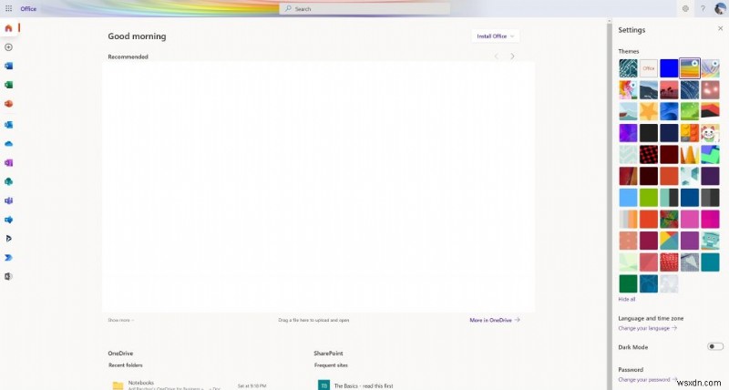 Microsoft 365 온라인을 나만의 스타일로 사용자 지정하는 최고의 방법