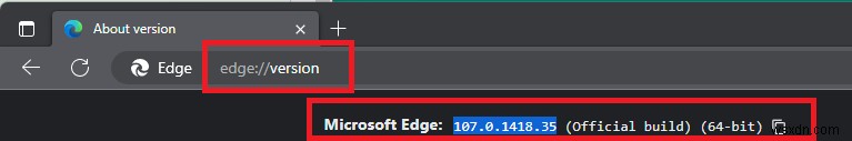 Windows 11에서 현재 사용 중인 Microsoft Edge 브라우저 버전 확인하는 방법