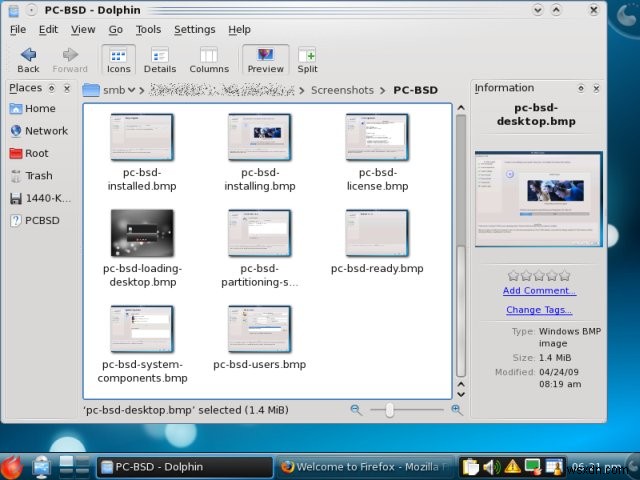 PC-BSD 7.1 갈릴레오 리뷰: 리눅스가 아닌 데스크톱 OS의 가능성