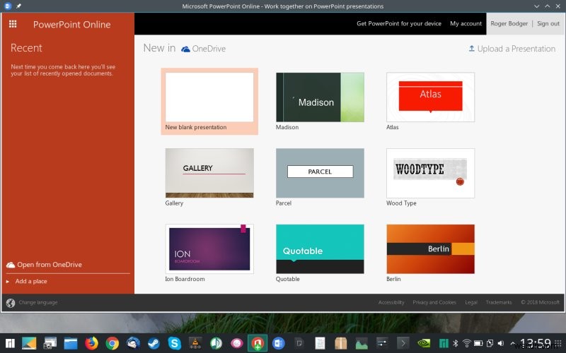 만자로에 Microsoft Office Online 기본 탑재 - 리눅스 데스크톱의 새로운 전환점