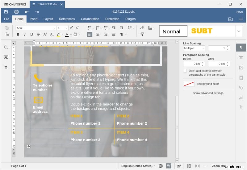 OnlyOffice Desktop Editors 5.5.1 리뷰 - 훌륭하지만 더 나아질 여지가 있다