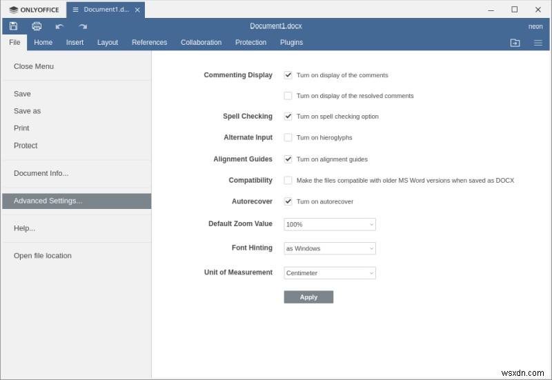 OnlyOffice Desktop Editors 5.5.1 리뷰 - 훌륭하지만 더 나아질 여지가 있다
