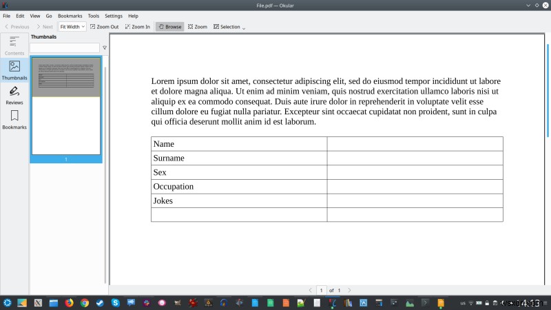 Linux에서 LibreOffice로 PDF 양식 쉽게 편집하는 방법