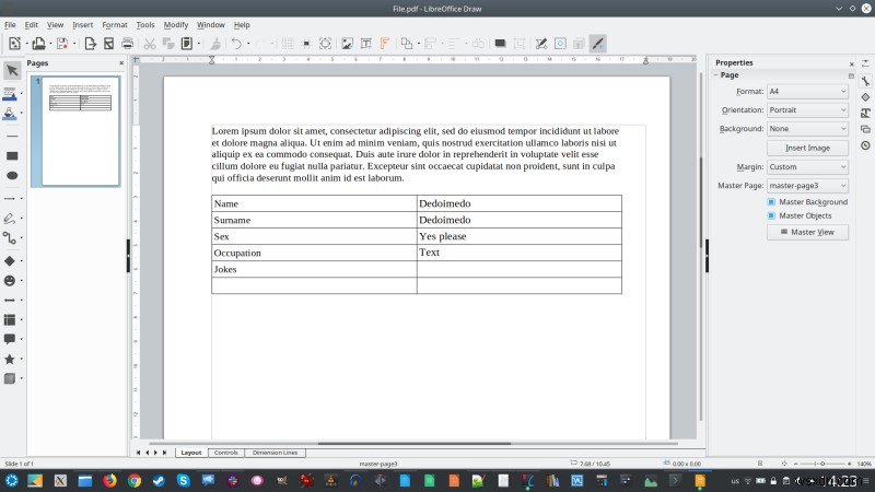 Linux에서 LibreOffice로 PDF 양식 쉽게 편집하는 방법