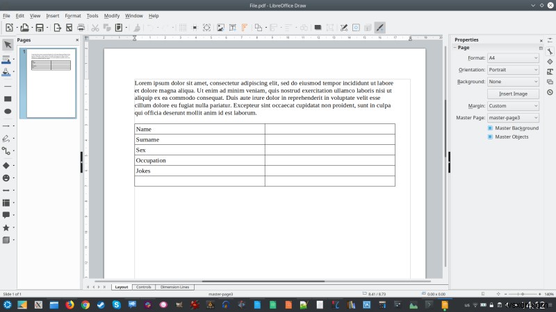 Linux에서 LibreOffice로 PDF 양식 쉽게 편집하는 방법