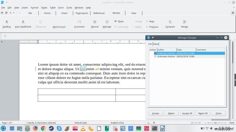 LibreOffice 6.0 리뷰 – 선량함과 우아함, 그리고 위대한 불꽃의 글꼴!