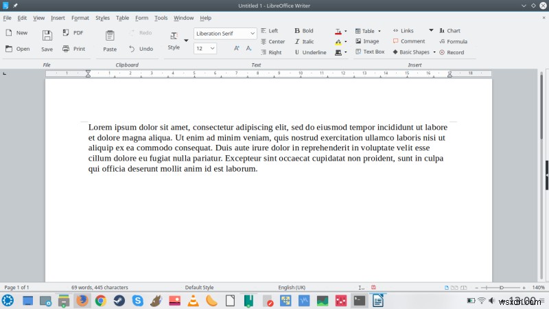 LibreOffice 6.0 리뷰 – 선량함과 우아함, 그리고 위대한 불꽃의 글꼴!