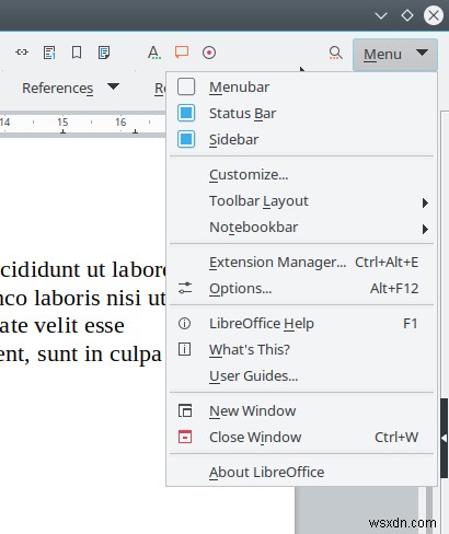 LibreOffice 6.0 리뷰 – 선량함과 우아함, 그리고 위대한 불꽃의 글꼴!