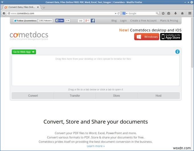 Cometdocs 리뷰 – 변환된 파일이 쏟아지는 온라인 문서 변환 서비스, 실제로 쓸만할까?