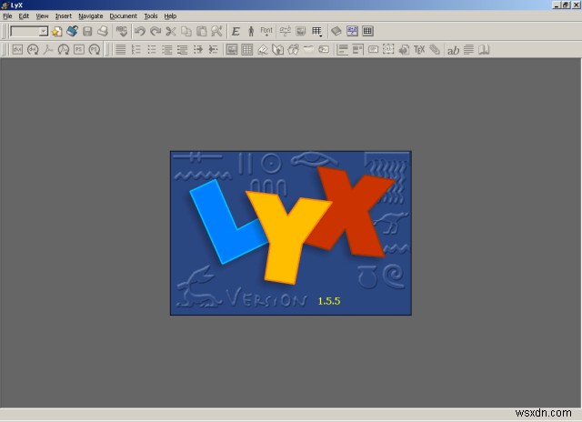 LyX - LaTeX의 힘을 담은 강력한 문서 프로세서