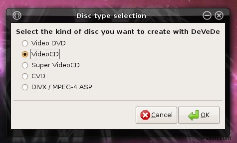 리눅스에서 DeVeDe로 DVD 영화 만드는 방법 – MPEG-4를 DVD로 변환하기