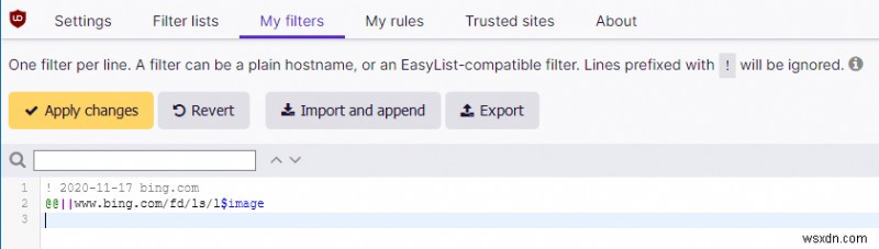UBlock Origin 커스텀 필터 작성법 – 미니 튜토리얼
