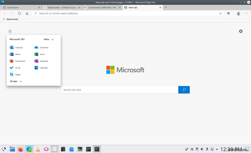 리눅스용 Microsoft Edge 첫 사용기: 새로운 도전자의 등장