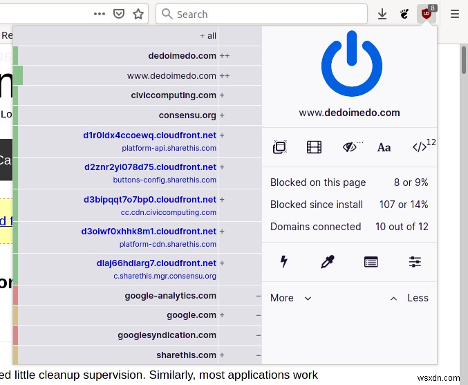 UBlock Origin – 웹을 깨끗하게 지켜주는 강력한 광고 차단 확장 프로그램