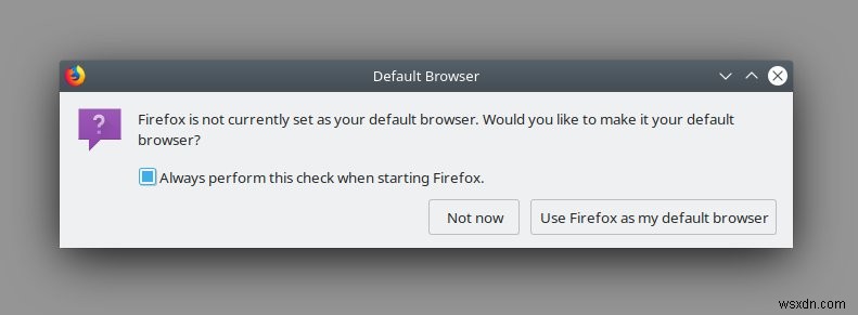KDE Plasma에서 Firefox가 기본 브라우저로 설정되지 않는 문제 해결법