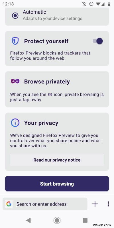안드로이드용 Firefox Preview 리뷰 - 차세대 모질라 브라우저의 가능성과 아쉬움
