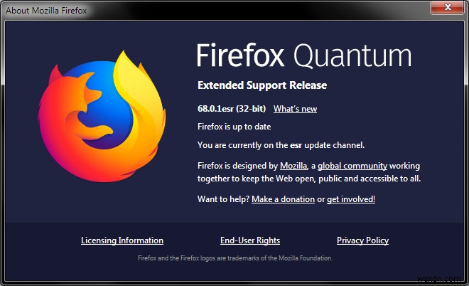 Windows 이벤트 뷰어의 Firefox 이벤트 ID 58 오류, 원인과 해결 방법