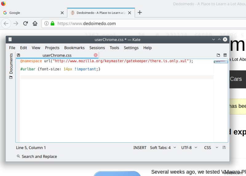 파이어폭스(Firefox) 고정 탭 너비 조절하기 – userChrome.css 완벽 가이드