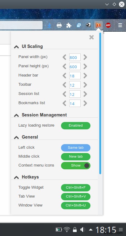 Session Sync – Firefox Quantum을 위한 훌륭한 세션 관리자