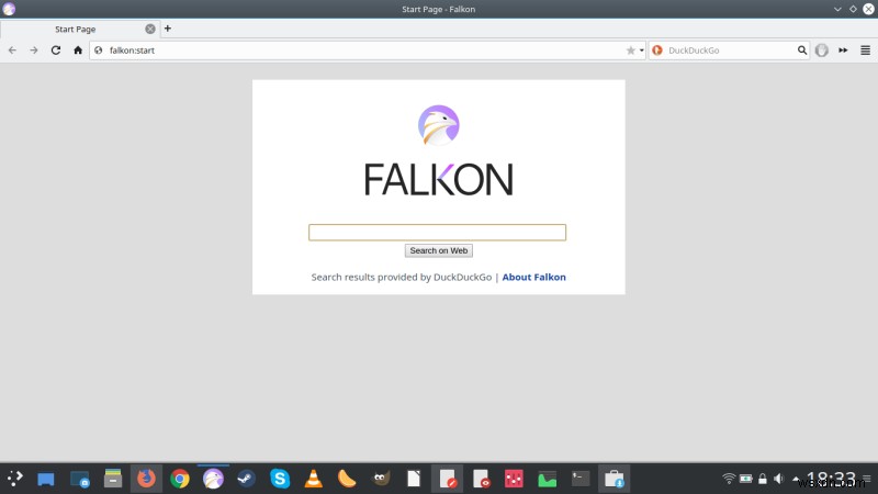 Falkon 브라우저 완벽 리뷰 - KDE의 새로운 웹 브라우저, 과연 쓸만할까?