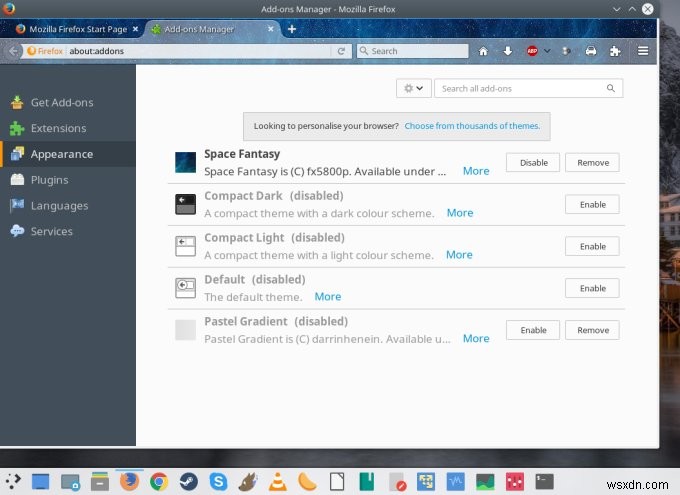 Firefox에서 퍼소나(경량 테마)를 추출해 다른 프로필로 옮기는 방법