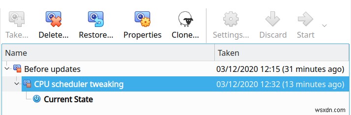 VirtualBox 스냅샷 병합으로 디스크 공간 절약하는 방법