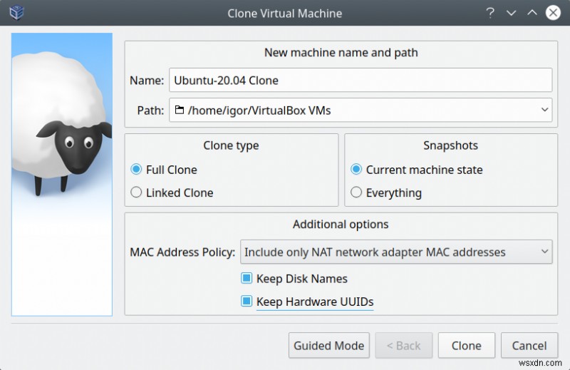VirtualBox 스냅샷 병합으로 디스크 공간 절약하는 방법