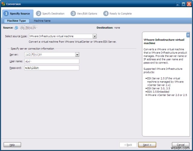 VMware Converter로 가상 머신 간편하게 변환하기