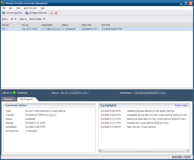 VMware Converter로 가상 머신 간편하게 변환하기