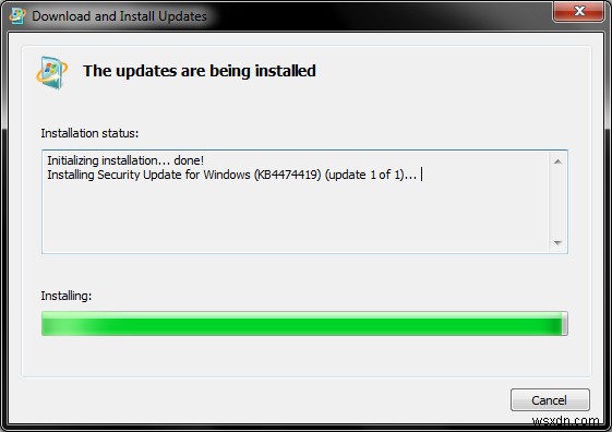 Windows 7 KB4474419 업데이트 실패? 듀얼부트가 원인이었다 - 원인 분석과 해결 방법