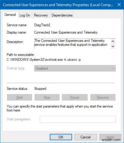 Windows 10 원격 분석 - 열려라, 참깨!