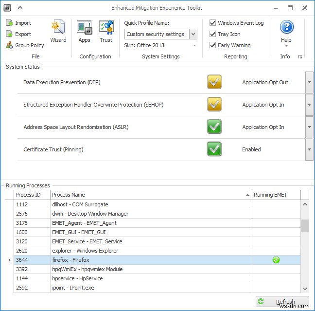 Microsoft EMET 5.5 리뷰 – 여전히 강력한 보안 도구