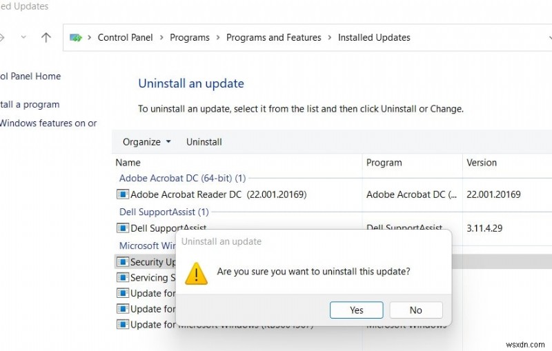 Windows 11 업데이트 제거 방법 총정리 (4가지 방법)