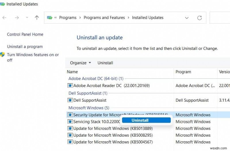 Windows 11 업데이트 제거 방법 총정리 (4가지 방법)