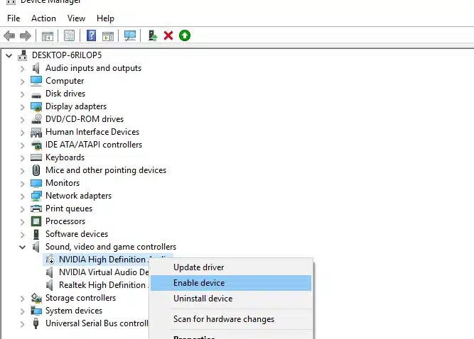 Windows 11/10에서 소리가 나지 않을 때 오디오 장치가 비활성화됨 오류 해결 방법