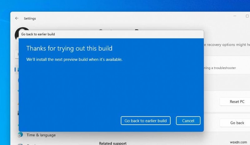 Windows 11 2022 업데이트(22H2) 제거 및 이전 버전으로 롤백하는 완벽 가이드