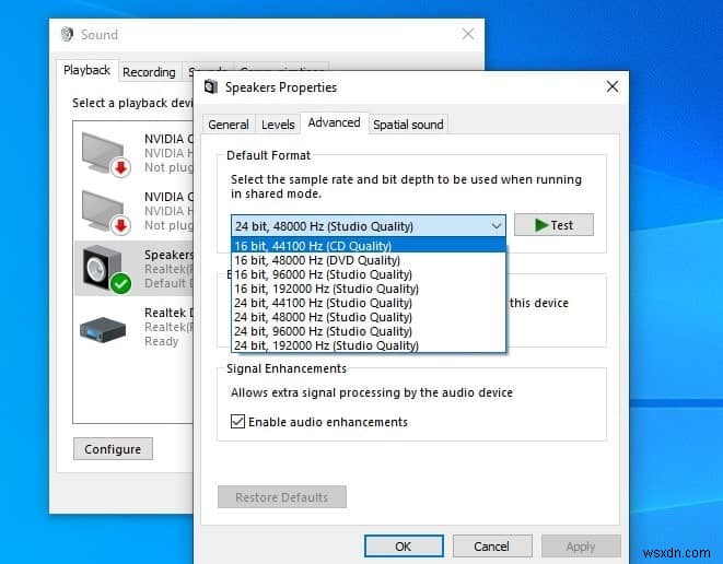 Windows 11/10에서 유튜브  오디오 렌더러 오류  해결하는 7가지 확실한 방법