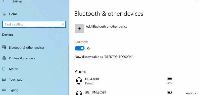 Windows 10 작업 표시줄에서 사라진 블루투스 아이콘 복구하는 방법