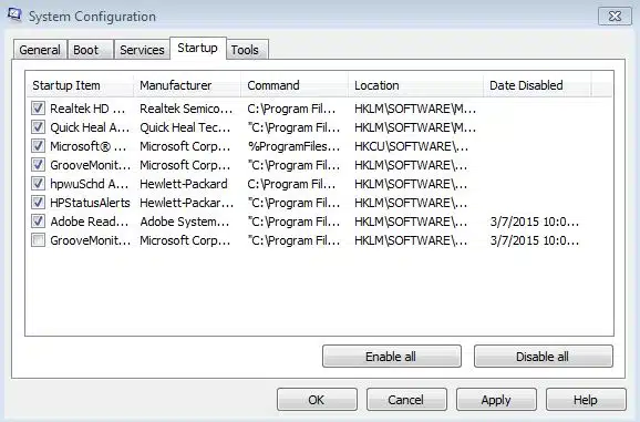 Windows 10 시작 프로그램 비활성화 방법 – 느린 부팅 문제 해결로 부팅 속도 개선하기