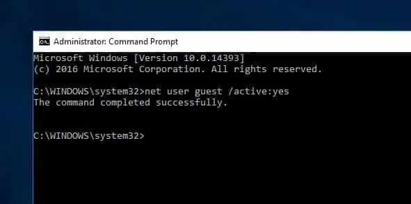 Windows 10에서 게스트 계정 활성화하는 다양한 방법 (홈 에디션 포함)