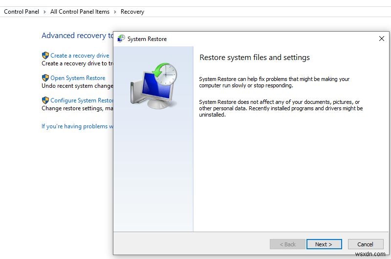 Windows 10 시스템 복원 지점 활성화 및 생성하는 방법 총정리