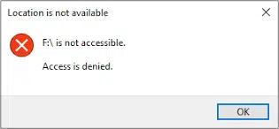 Windows 10에서 USB 드라이브에 접근할 수 없을 때 해결 방법 (데이터 손실 없이)