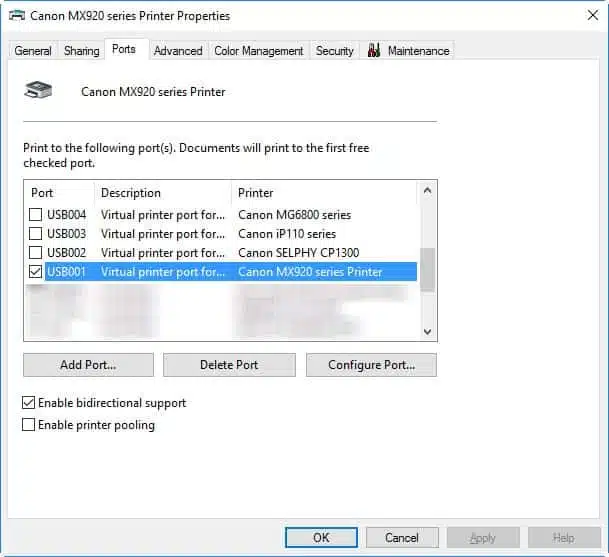 Windows 10에서 Canon 프린터가 응답하지 않을 때 해결하는 방법