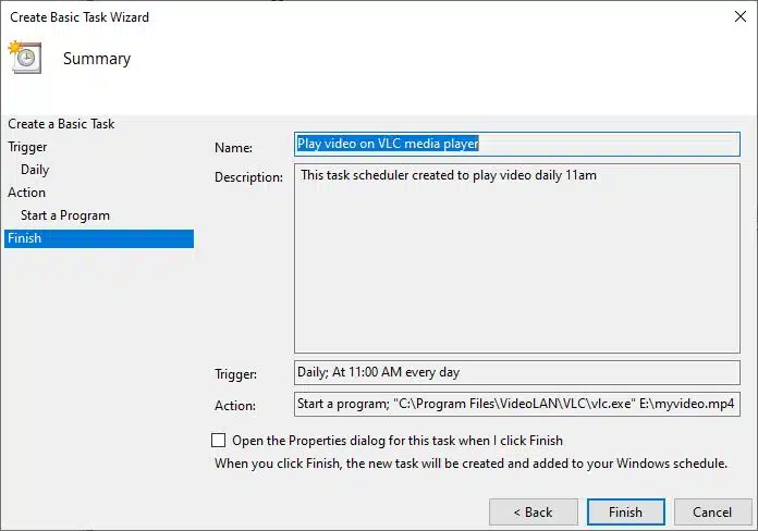 Windows 10 작업 스케줄러로 프로그램을 특정 시간에 자동 실행하는 방법