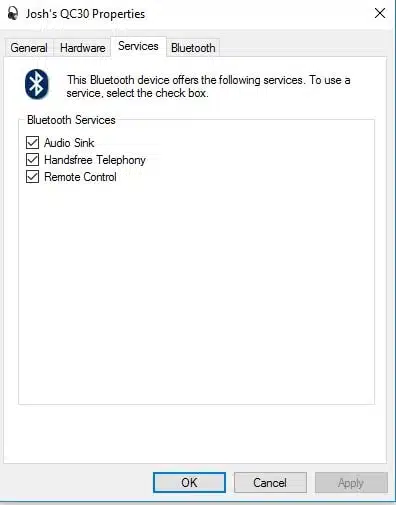 해결됨: Windows 10에서 블루투스 헤드셋이 재생 장치에 표시되지 않는 문제