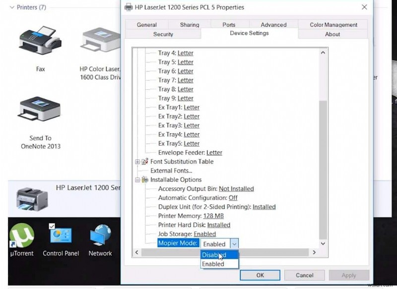 [해결] Windows 10에서 프린터가 한 페이지만 인쇄한 후 멈추는 문제 고치는 방법