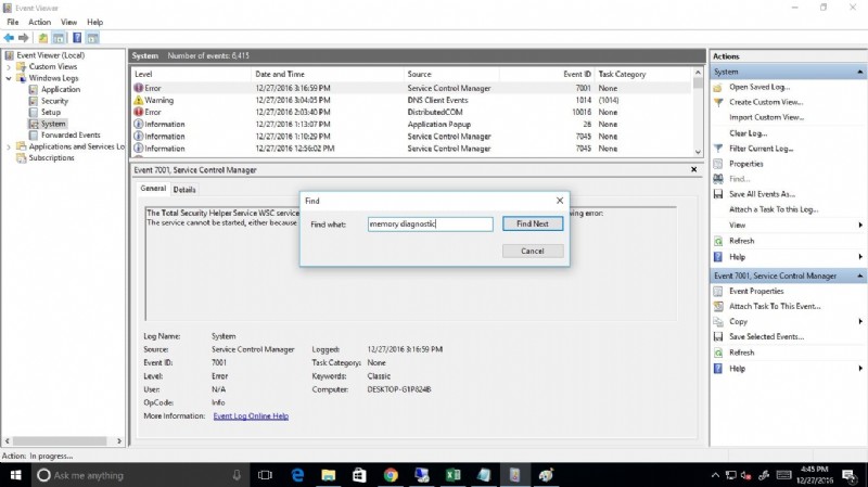 Windows 메모리 진단 도구로 RAM 문제를 진단하고 해결하는 방법