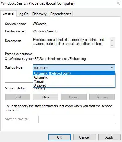 Windows 10 검색 인덱서(SearchIndexer.exe) CPU 점유율 100% 문제 해결 방법 총정리