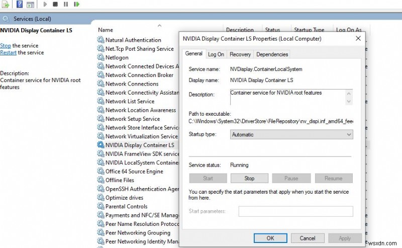 해결됨: Windows 10 2022년 업데이트 이후 NVIDIA 제어판이 열리지 않는 문제
