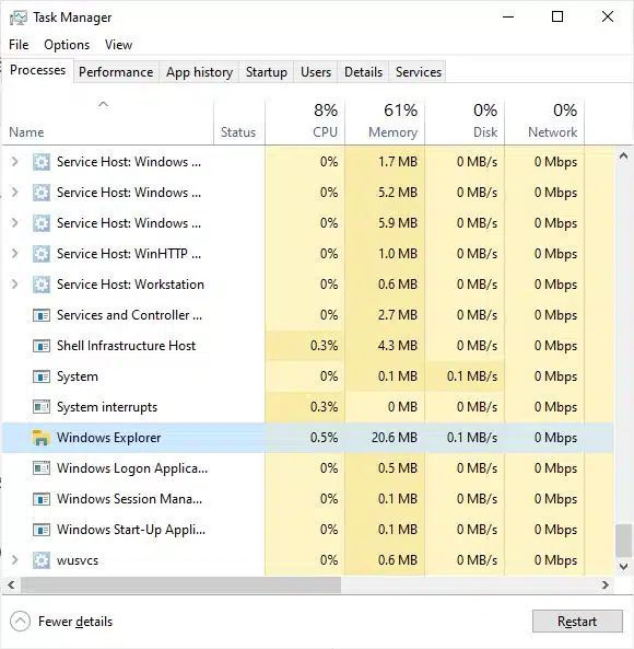 Windows 10에서 마우스 왼쪽 클릭이 작동하지 않을 때 해결 방법